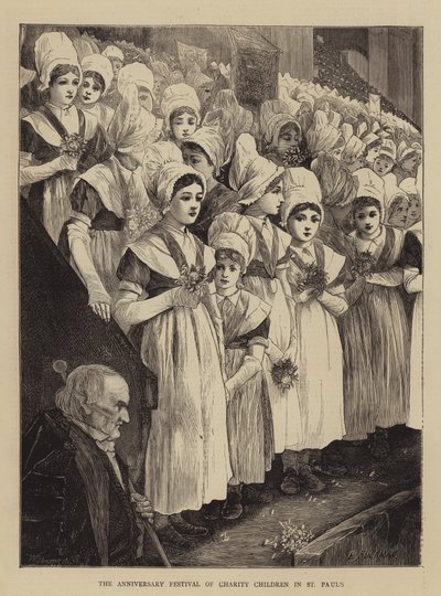 مهرجان الذكرى السنوية للأطفال الخيرية في سانت بول بواسطة إدوين بوكمان